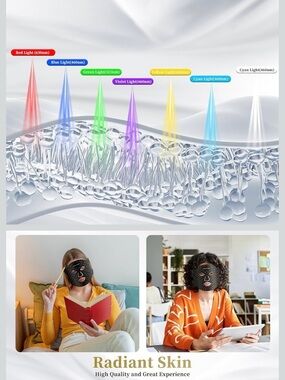 LED Beauty Mask for Women — Radiant Skin at Home